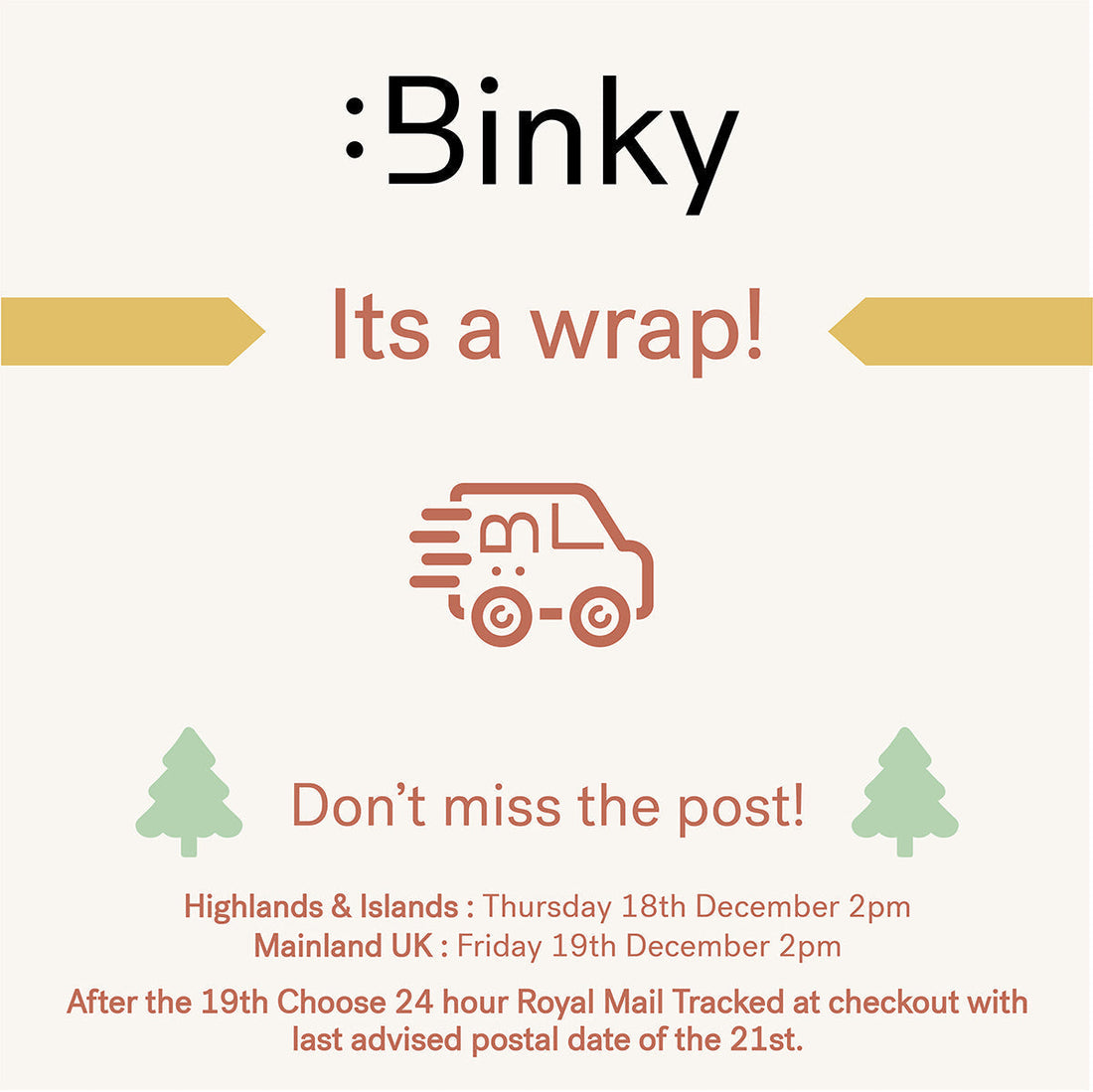 2025 Last post & Christmas opening