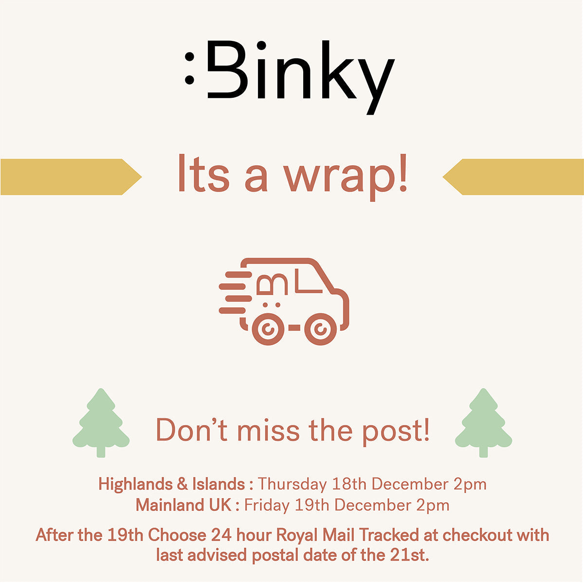 2025 Last post & Christmas opening