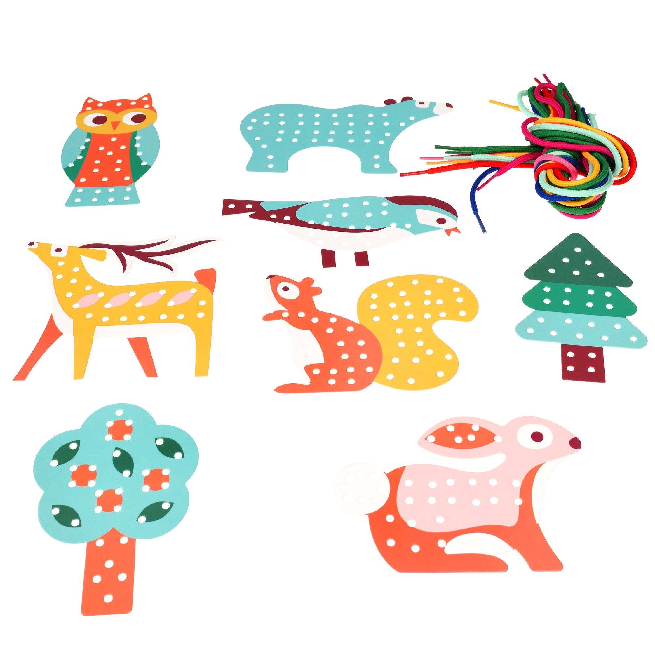 Stitching Set - Woodland Animals
