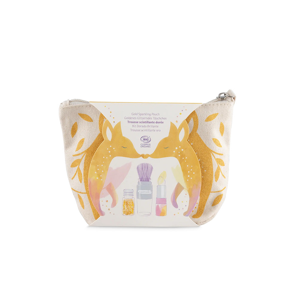 Namaki Sparkling Pouch Set - Gold Fox - Binky