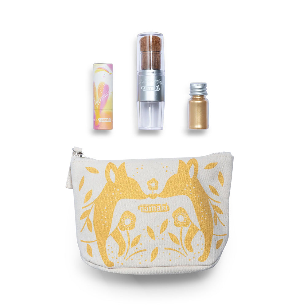 Namaki Sparkling Pouch Set - Gold Fox - Binky