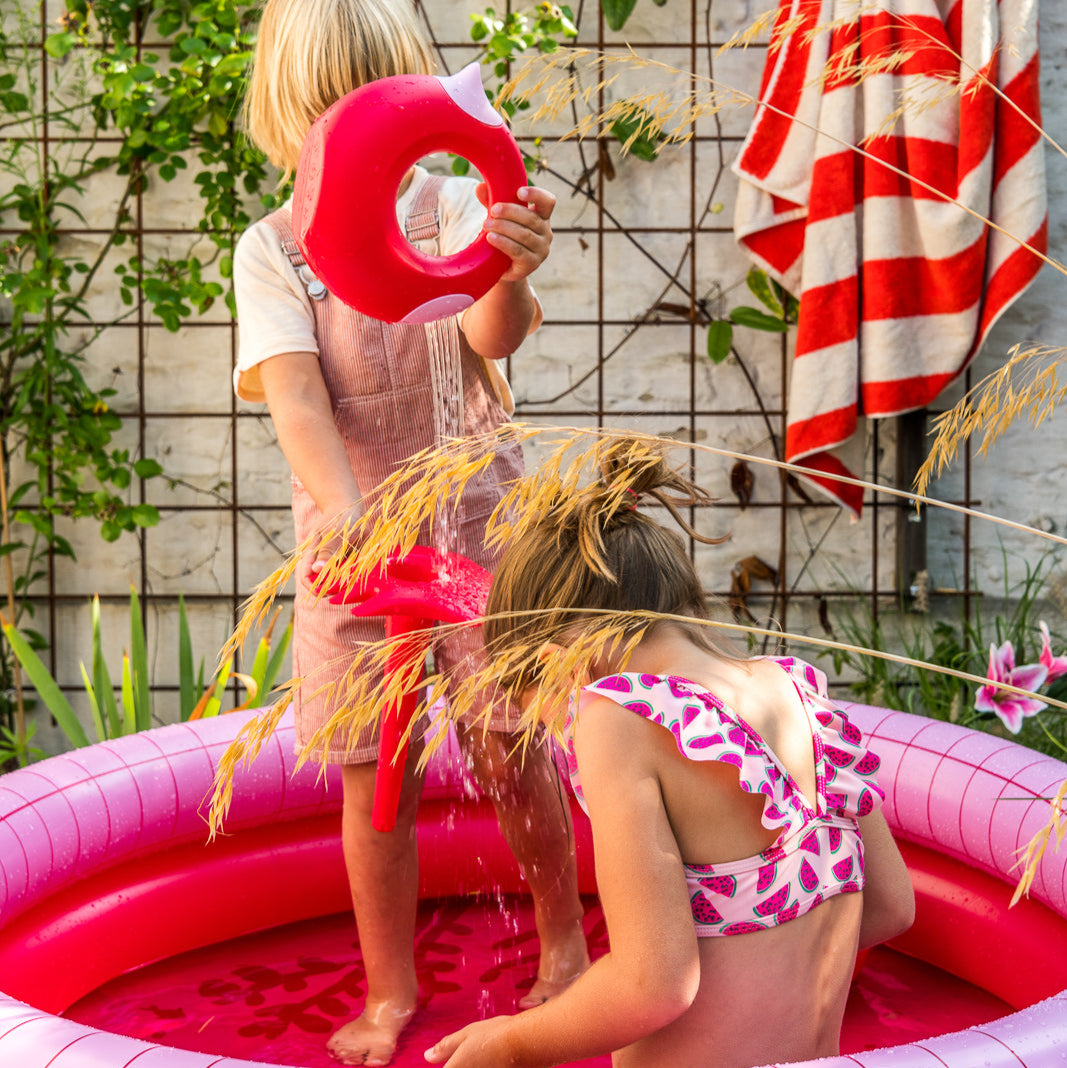 Outdoor Toy Watering Can Cana, large , Cherry