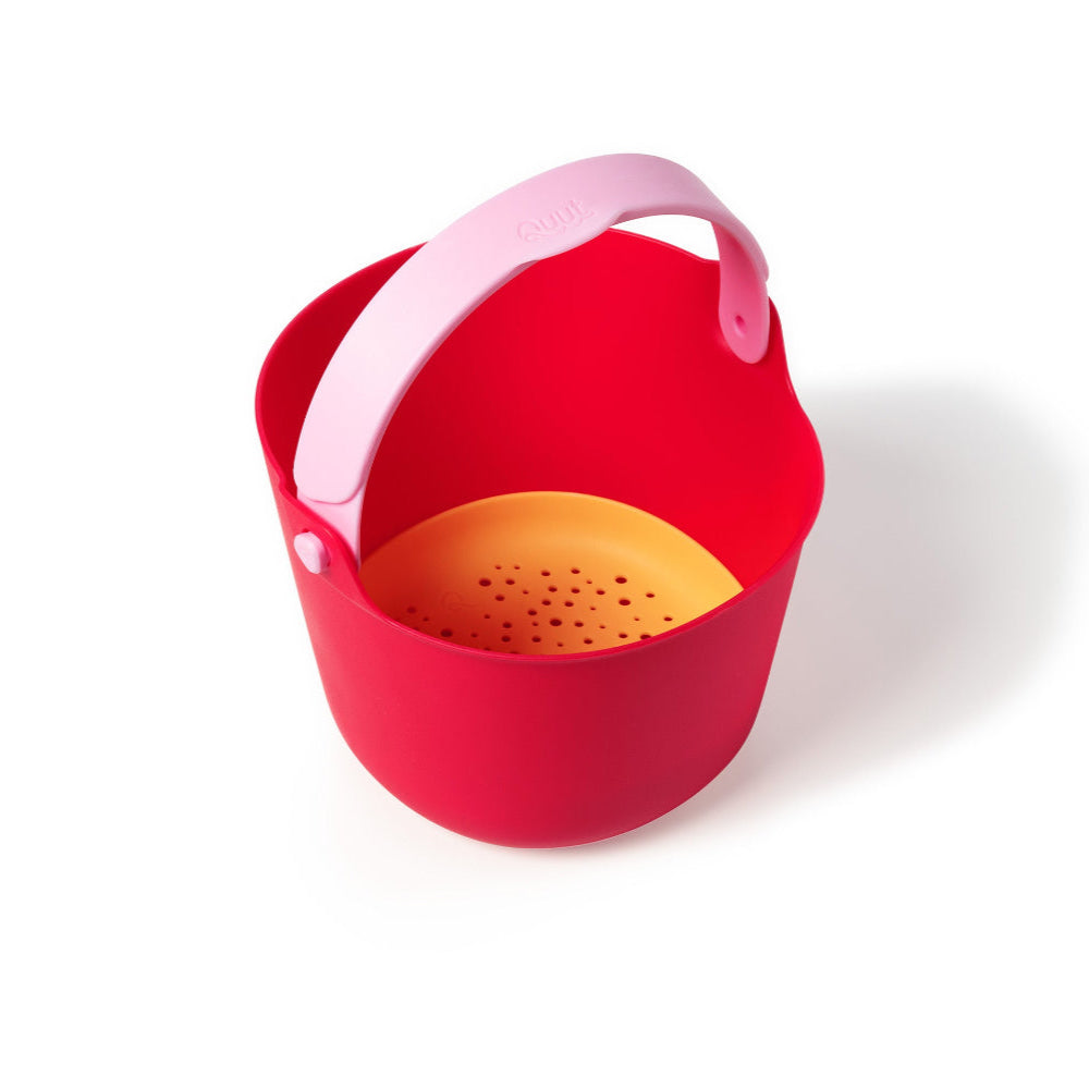 Quut Outdoor Toy Bucket Bucki Cherry/ Banana / Pink