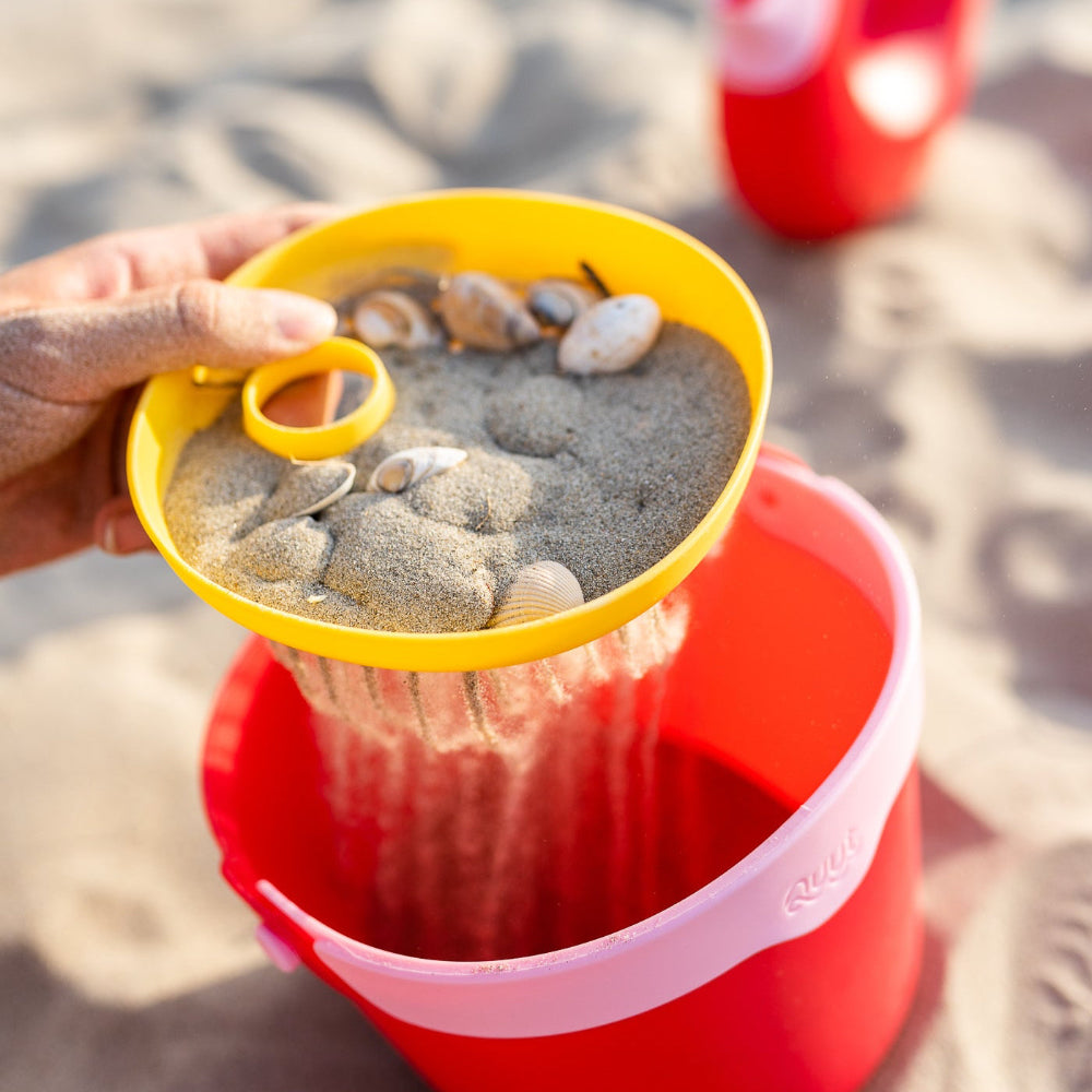 Quut Outdoor Toy Bucket Bucki Cherry/ Banana / Pink