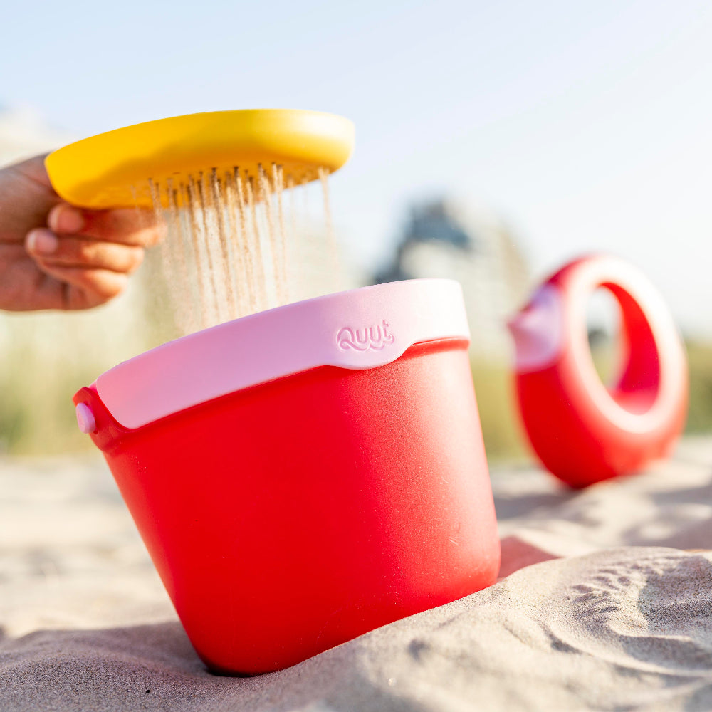 Quut Outdoor Toy Bucket Bucki Cherry/ Banana / Pink