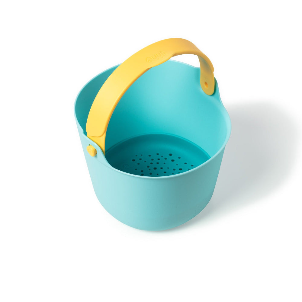 Quut Outdoor Toy Bucket Bucki Lagoon/Banana/Blue (Beach & Sand Toys)
