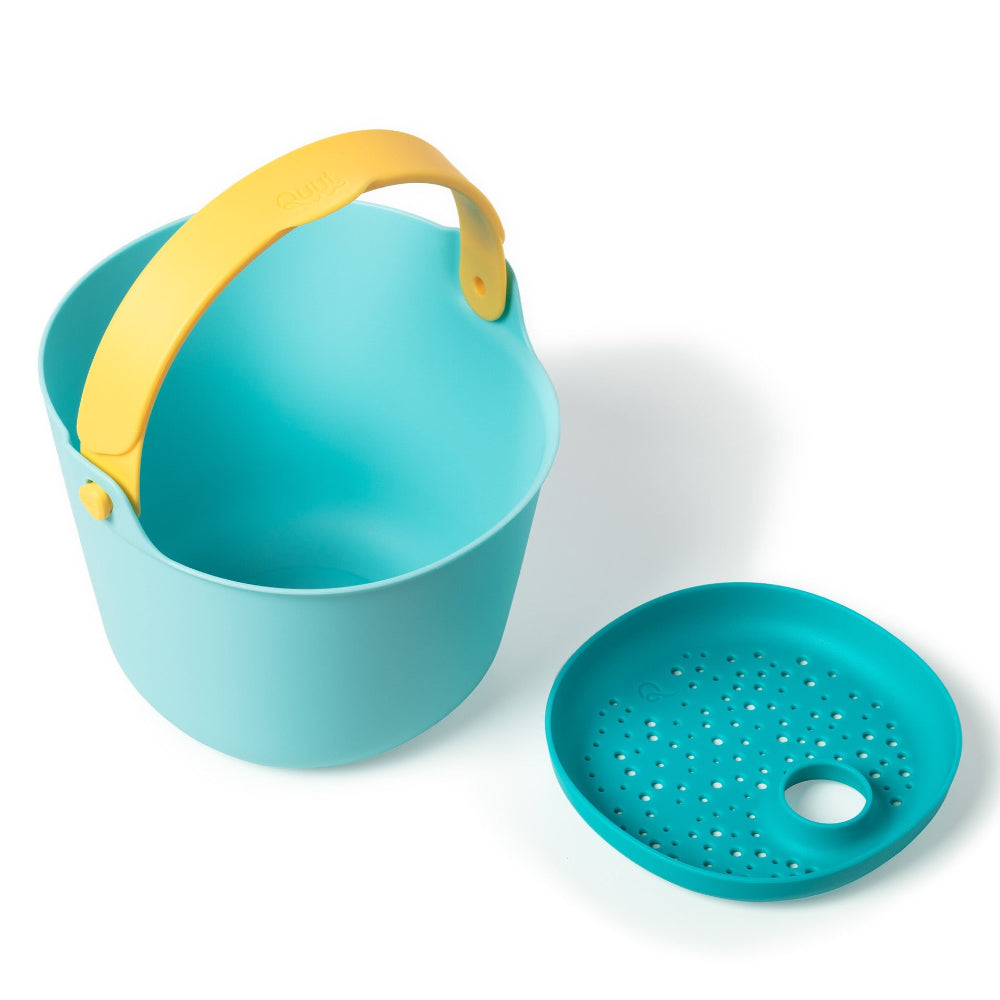Quut Outdoor Toy Bucket Bucki Lagoon/Banana/Blue - Binky