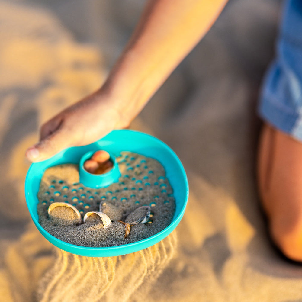 Quut Outdoor Toy Bucket Bucki Lagoon/Banana/Blue (Beach & Sand Toys)