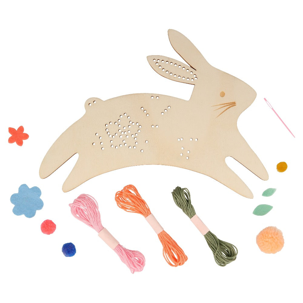 Bunny Embroidery Kit - Binky