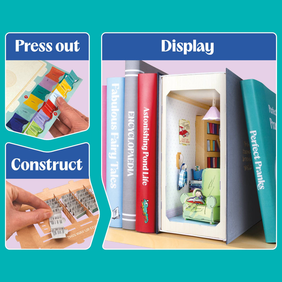Build Your Own, Roald Dahl 'Matilda' Book Nook