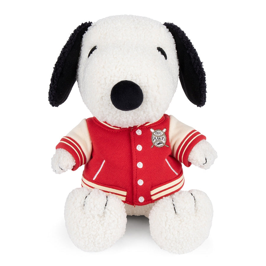 Snoopy Sitting with Varsity Jacket 25 cm - Binky