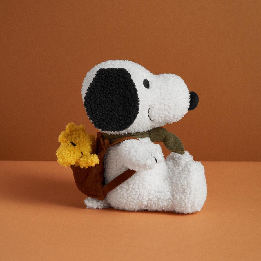 Snoopy with Woodstock in Backpack 20 cm - Binky