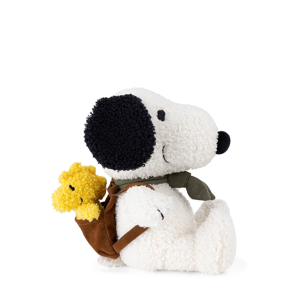 Snoopy with Woodstock in Backpack 20 cm - Binky