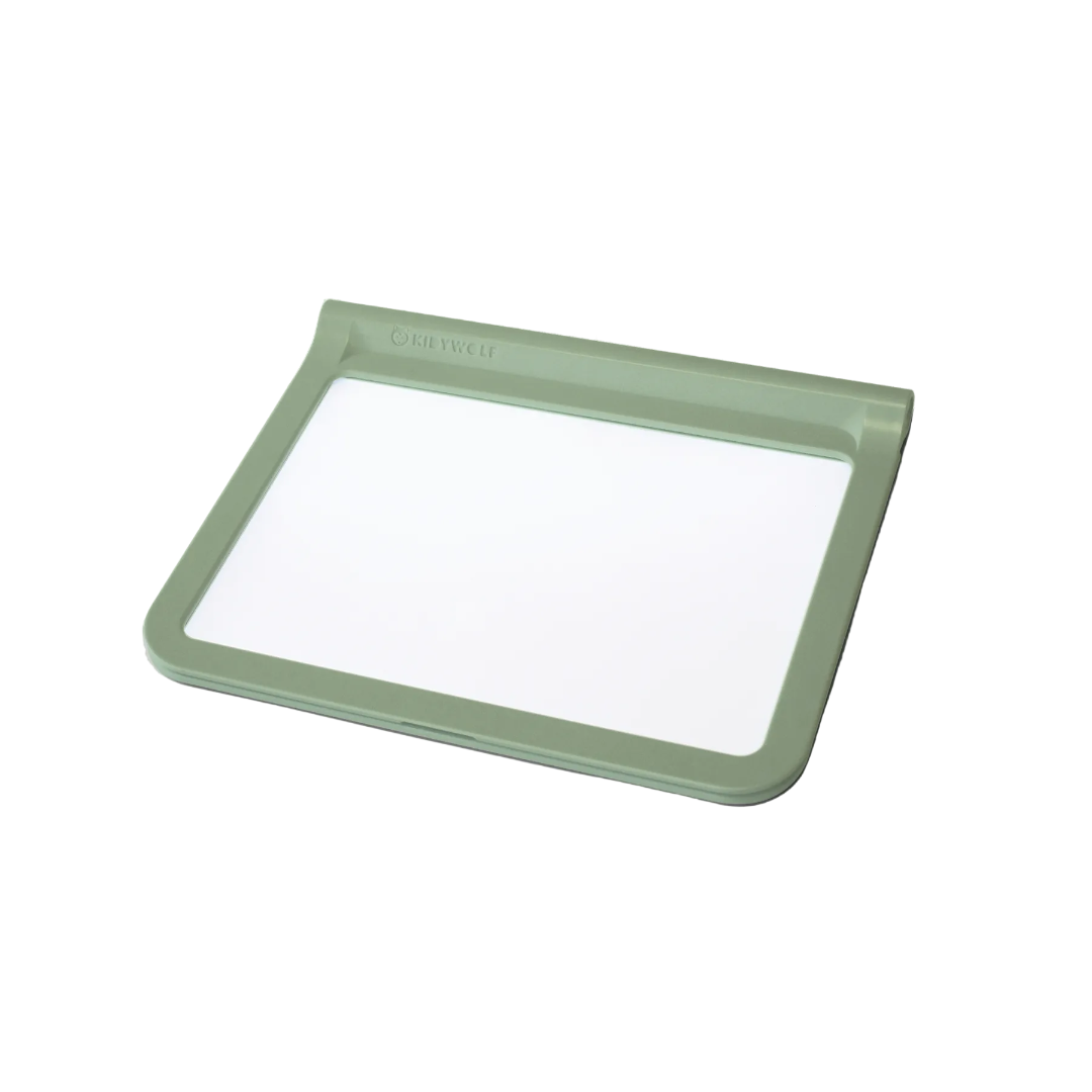 kiddy pro tablet with green frame on a white background
