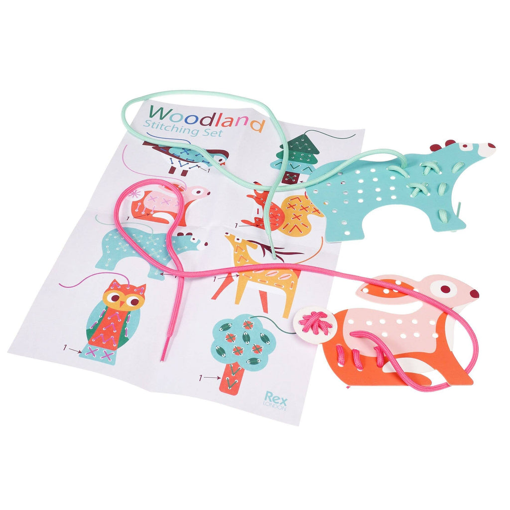 Stitching Set - Woodland Animals