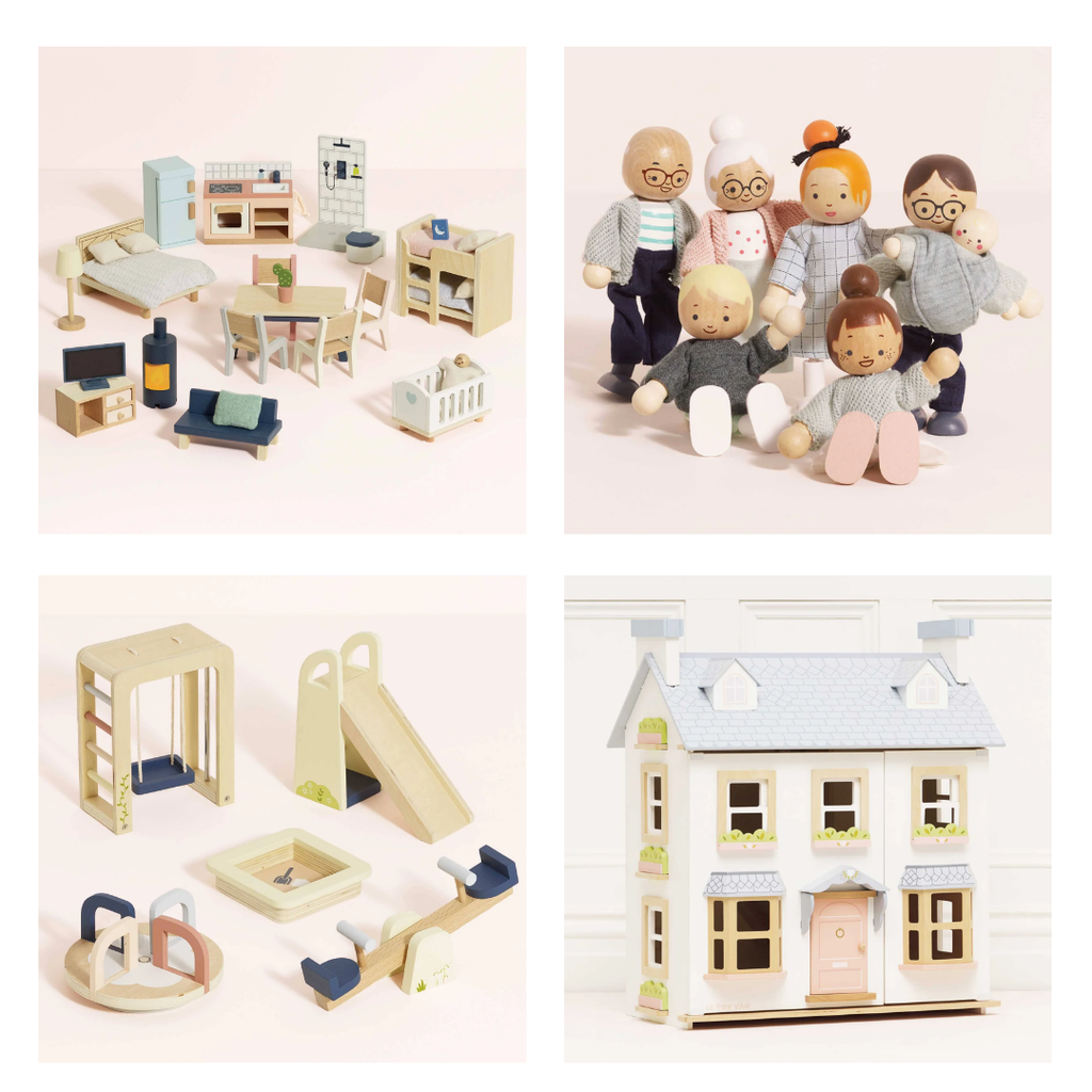 Mayberry Wooden Dolls House Mega Bundle
