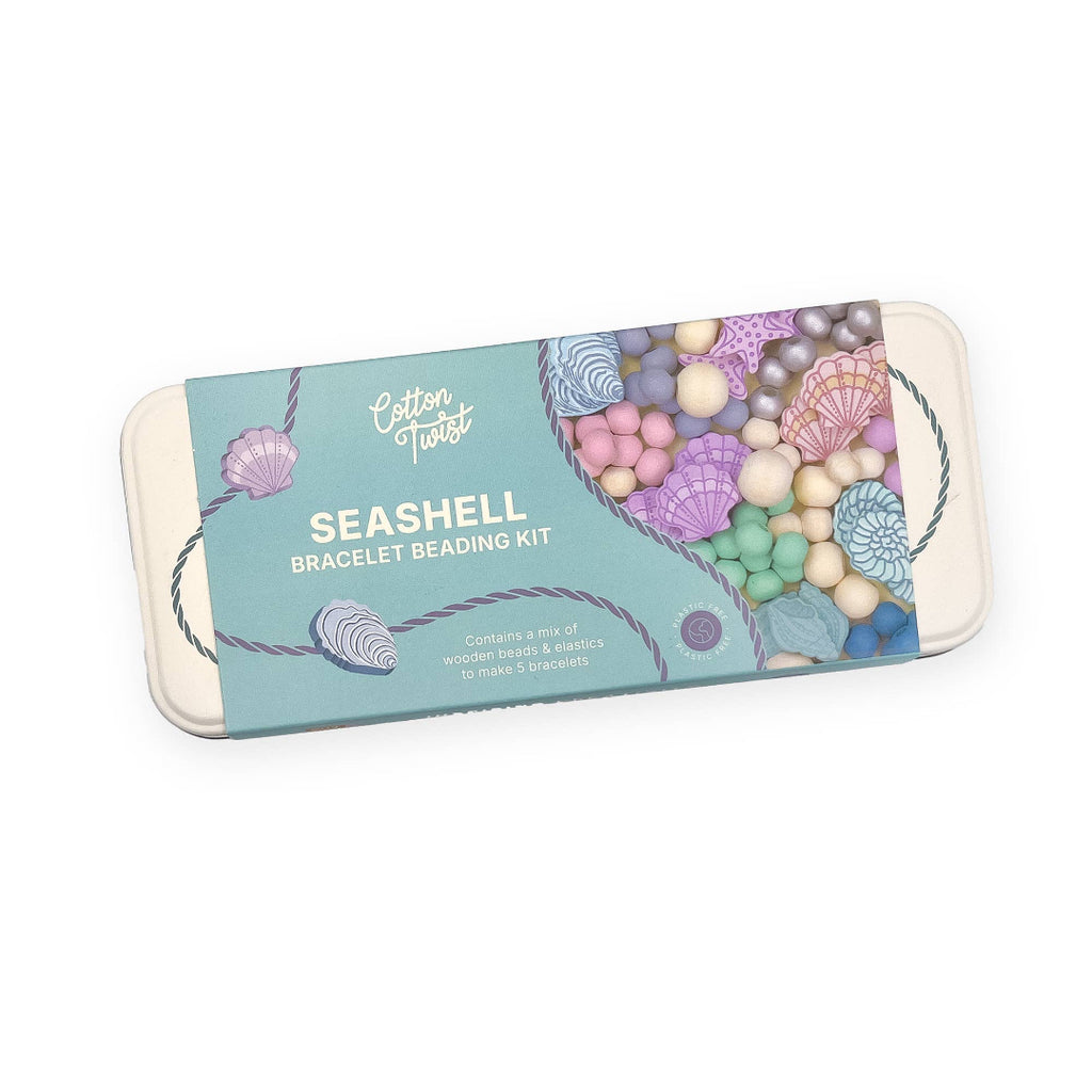 Cotton Twist Seashell Bracelet Bead Kit