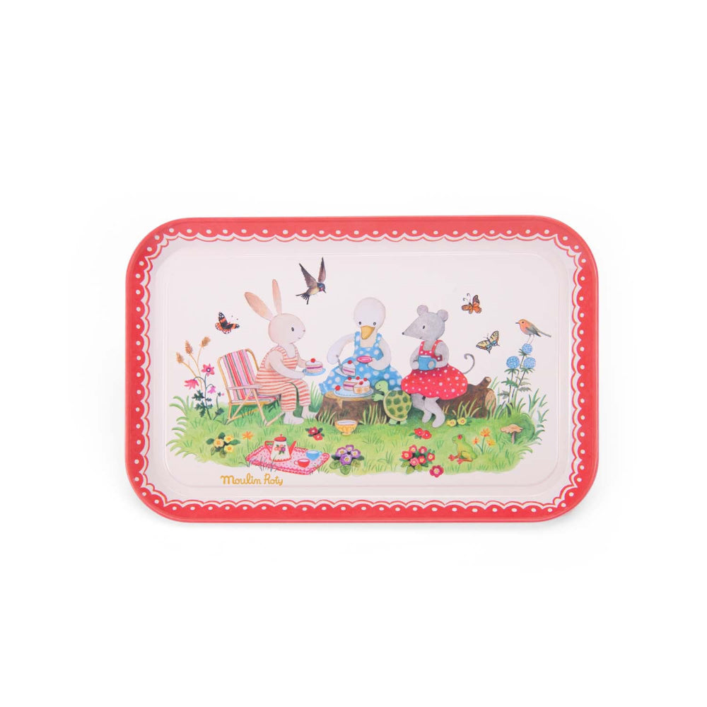 Moulin Roty Metal tea set La Grande Famille - Binky