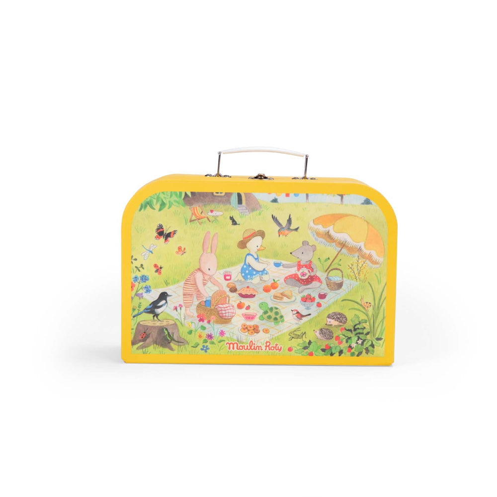 Moulin Roty Metal tea set La Grande Famille - Binky