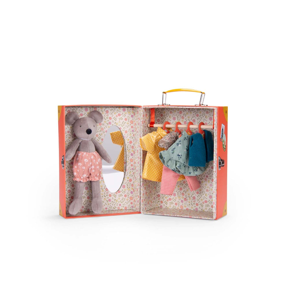 Moulin Roty Little wardrobe suitcase Nini La Grande Famille - Binky
