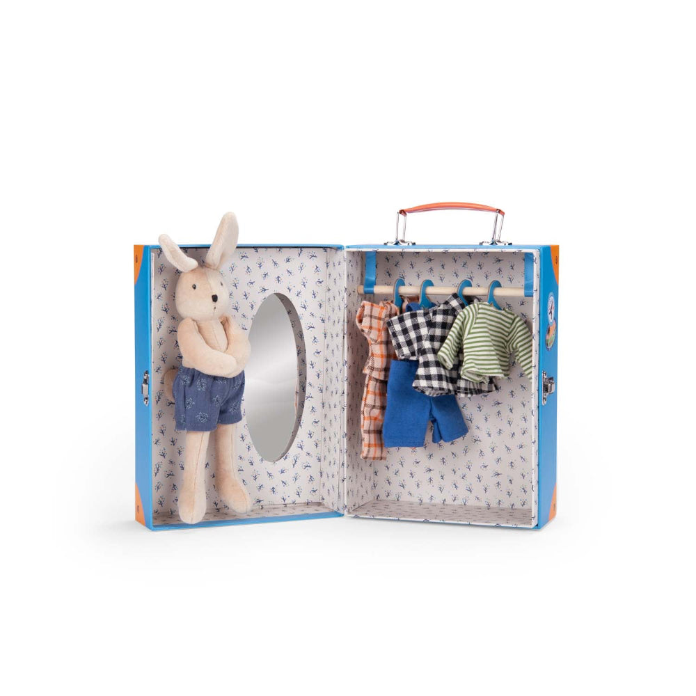 Moulin Roty Little wardrobe suitcase Sylvain La Grande Famille - Binky