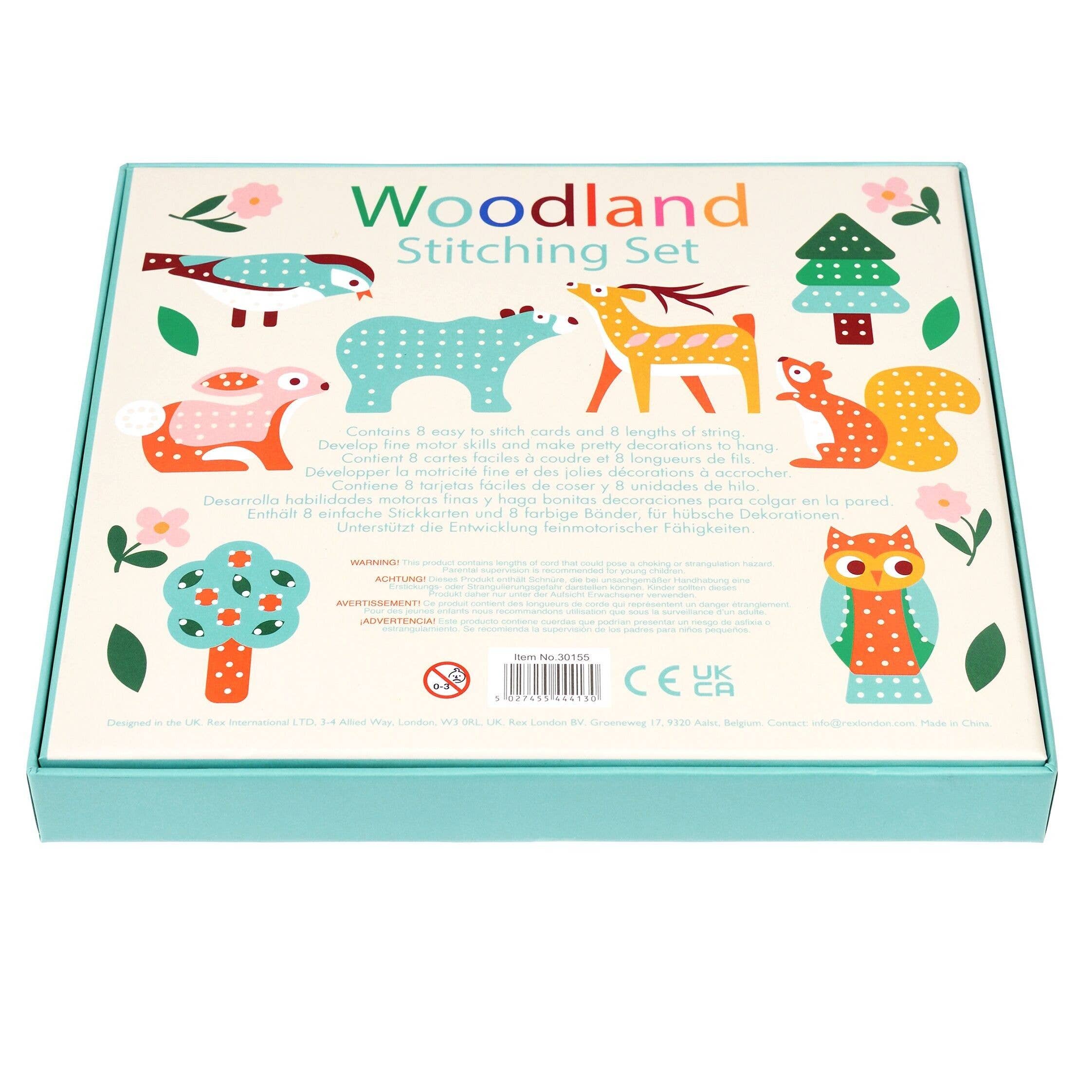 Stitching Set - Woodland Animals