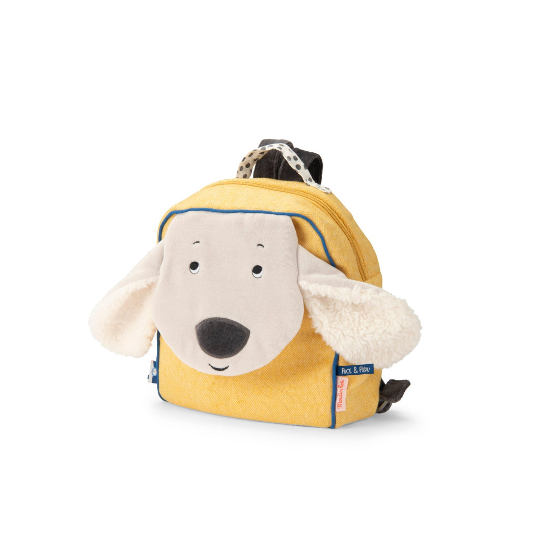 Moulin Roty Pilou the Yellow Dog Backpack – Puce & Pilou