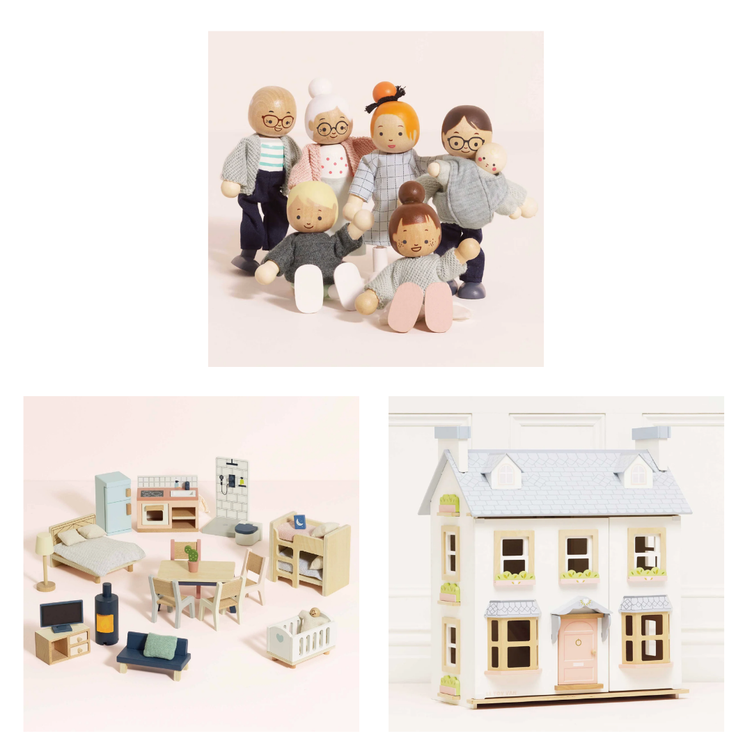 Mayberry Wooden Dolls House Midi Bundle