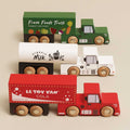 Le Toy Van Wooden Trailer Truck Set