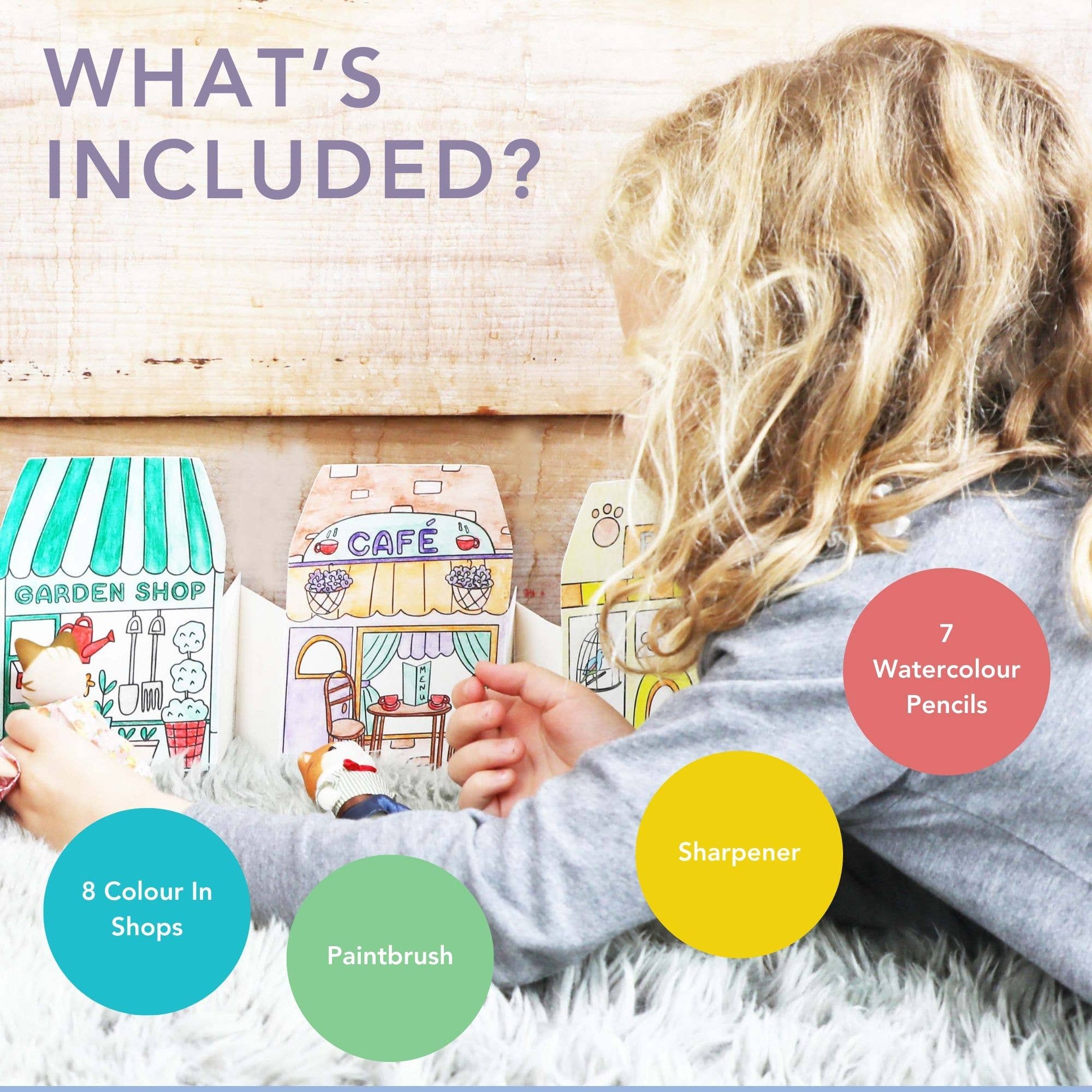 Cotton Twist: Colour Your Own High Street Kit With Watercolour Pencils