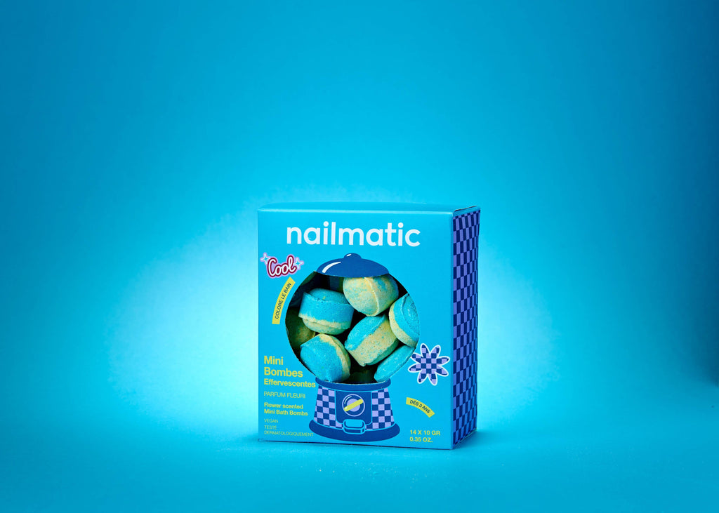 Nailmatic Mini Effervescent Bath Bombs – Flower Power