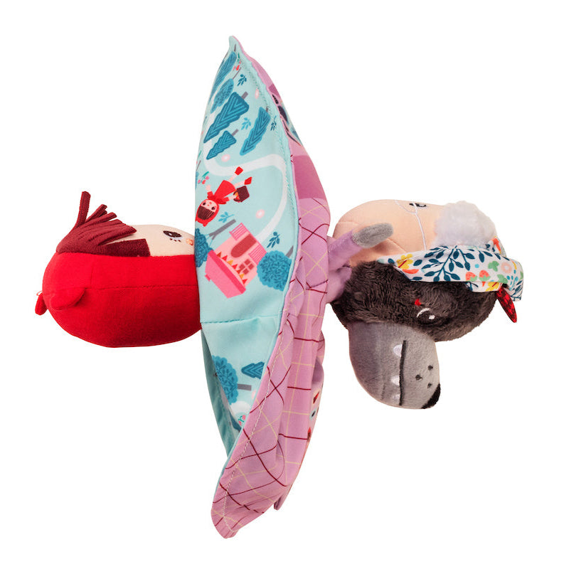 Lilliputiens Red Riding Hood Reversible Doll - Binky