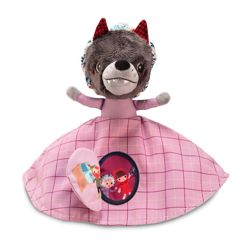 Lilliputiens Red Riding Hood Reversible Doll - Binky