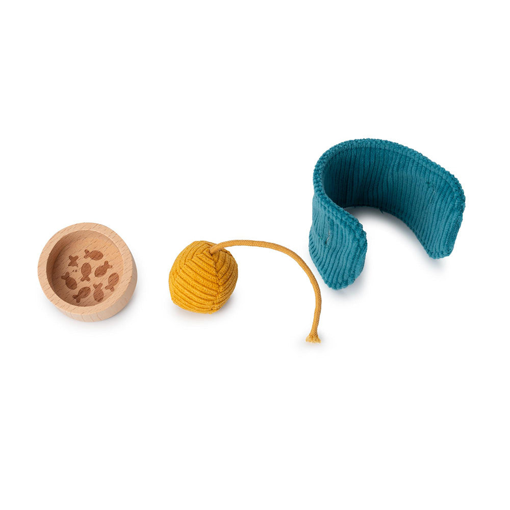 Lilliputiens Jeanne Cat with Basket - Binky