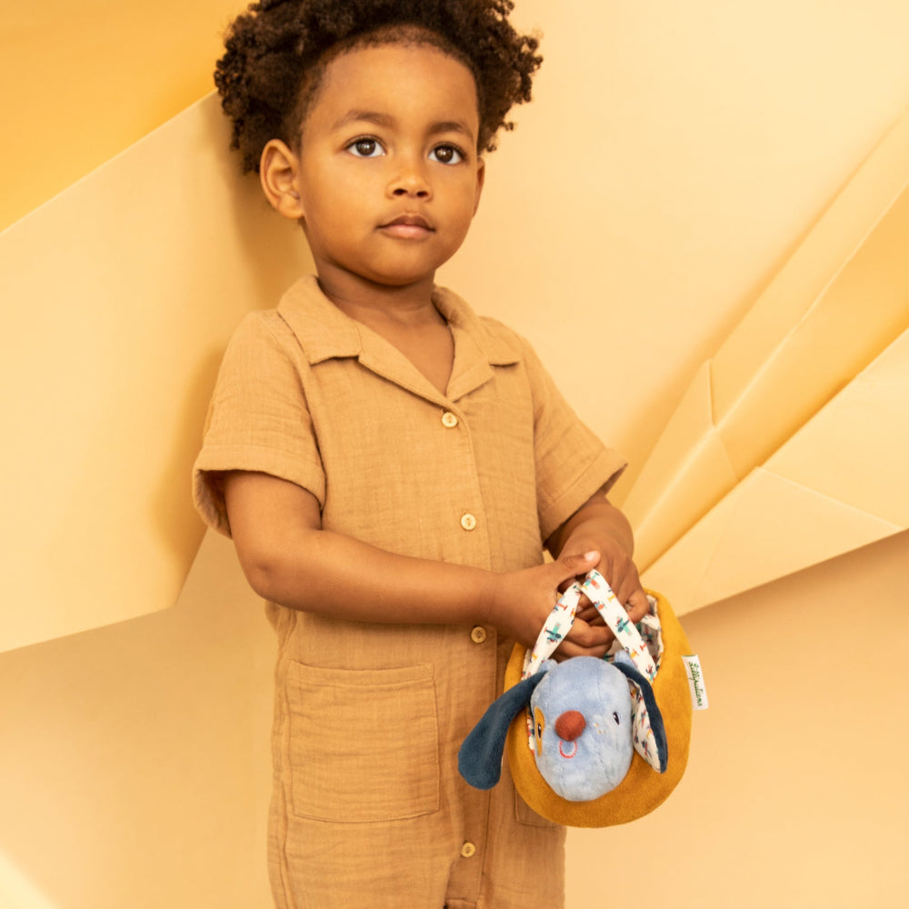 Lilliputiens Jules Dog with Basket - Binky