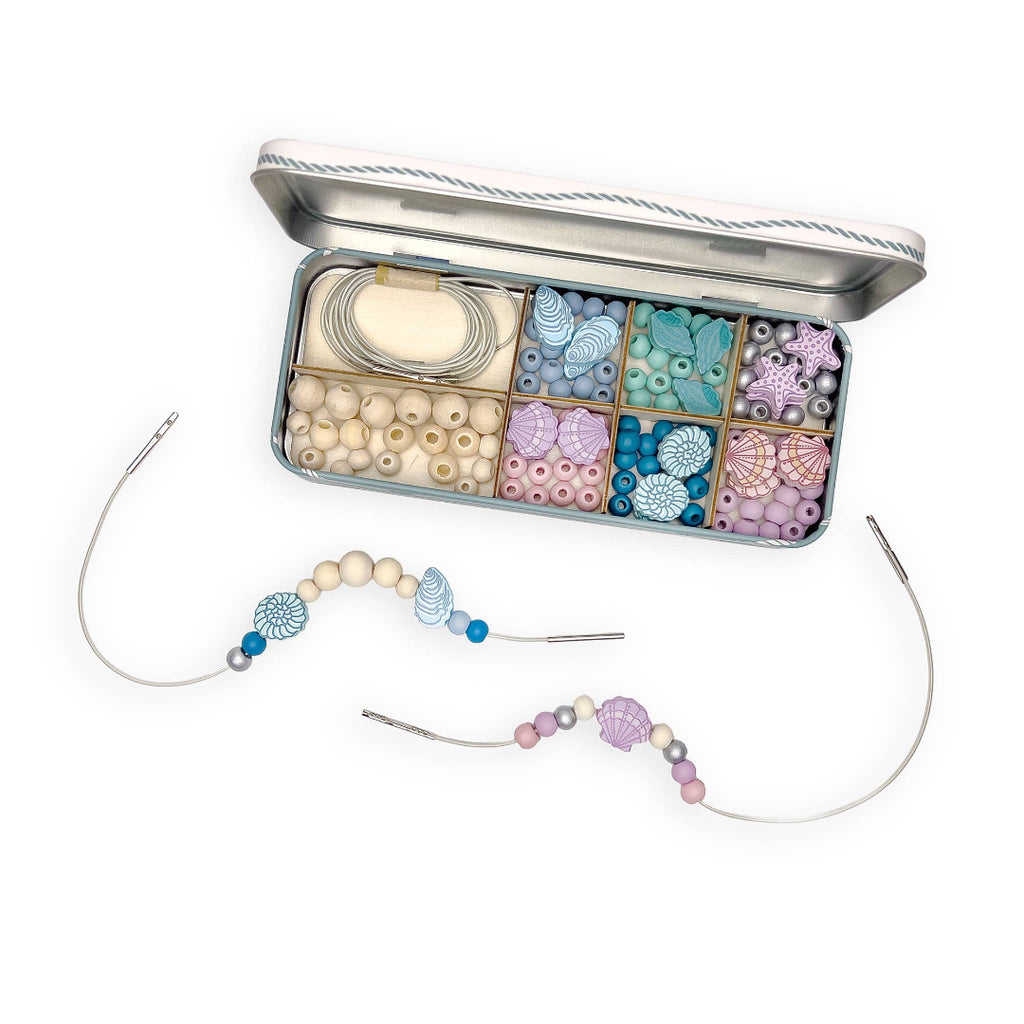 Cotton Twist Seashell Bracelet Bead Kit