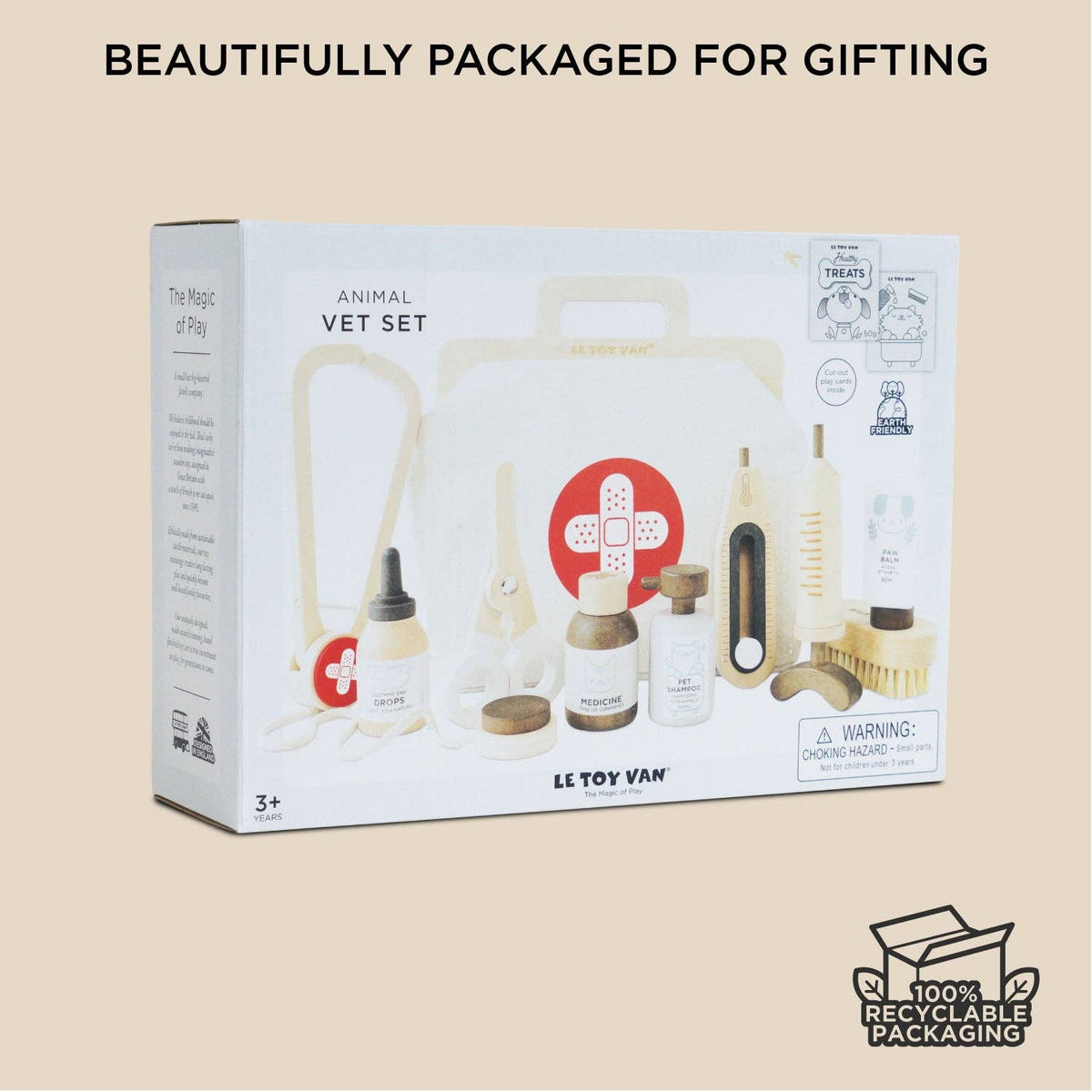 Le Toy Van Wooden Animal Vet Set