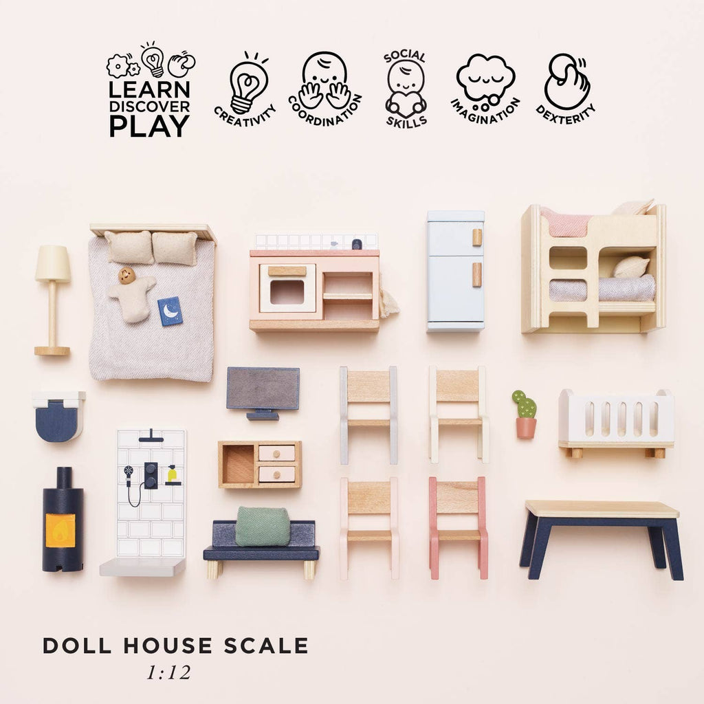 Le Toy Van - Complete Dolls House Furniture Set