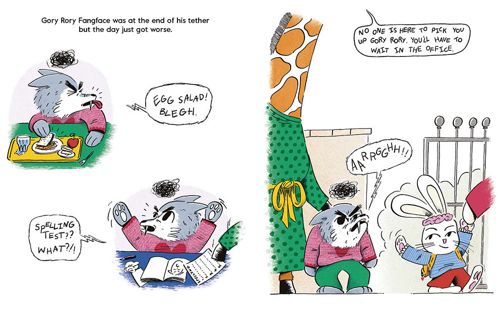 Gory Rory Fangface Needs a Kiss - Binky