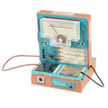 Toy telegraph with a white background