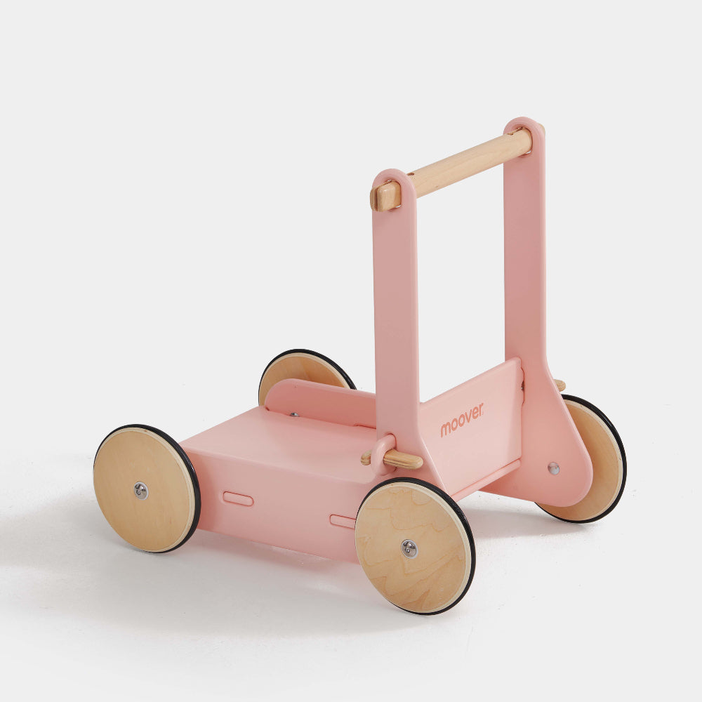 Moover Baby Walker Pink - Binky