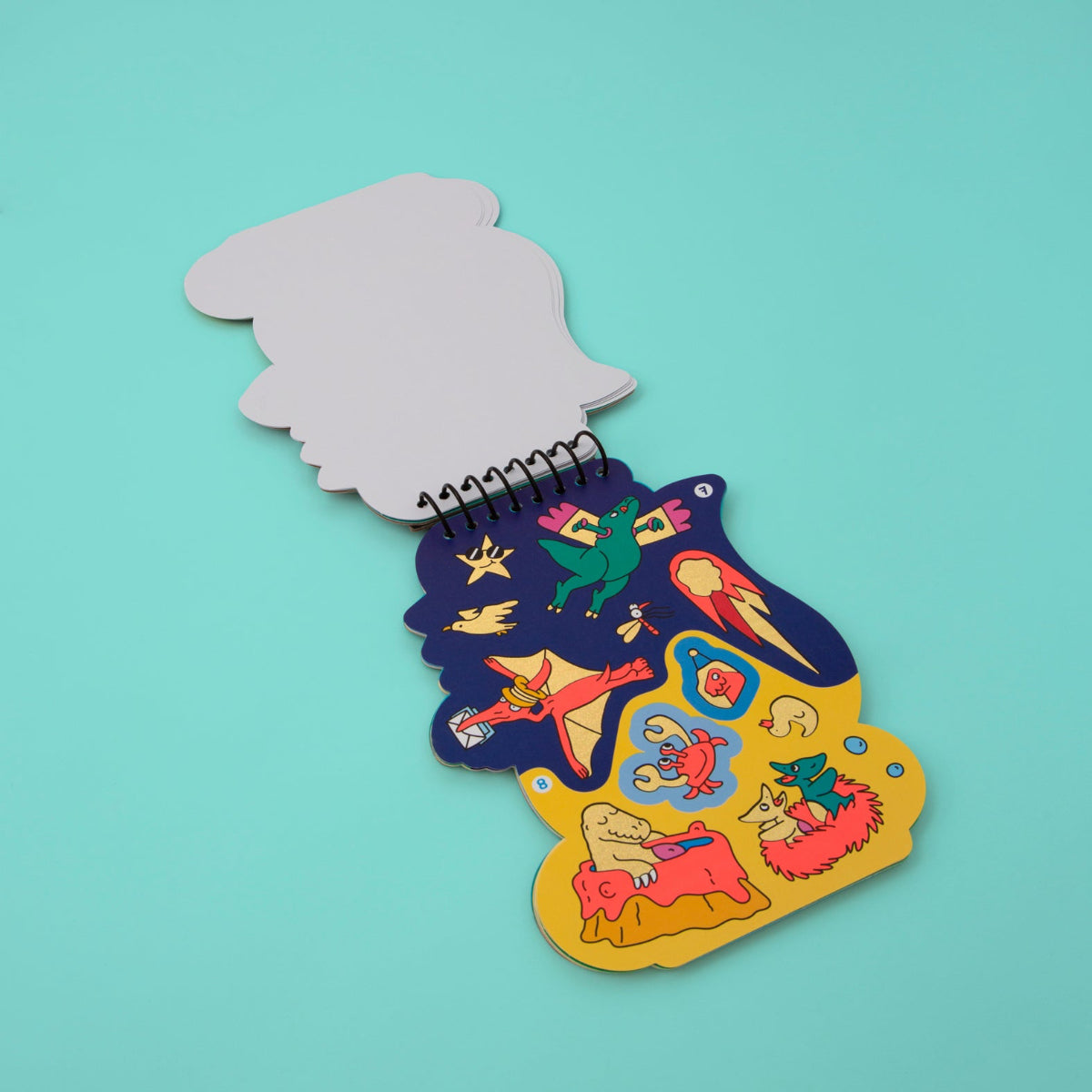 OMY Sticker Activity Book - DINO