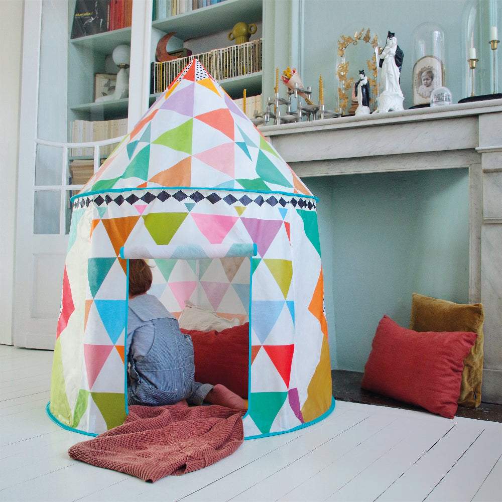Djeco - Multi coloured tent - Binky