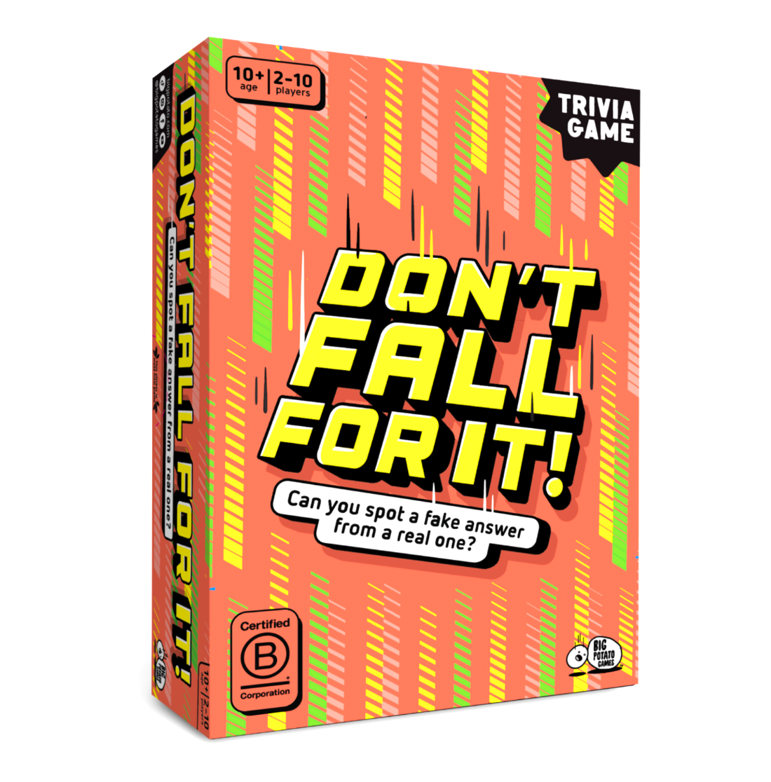 Big Potato Don't Fall for it (orange box)
