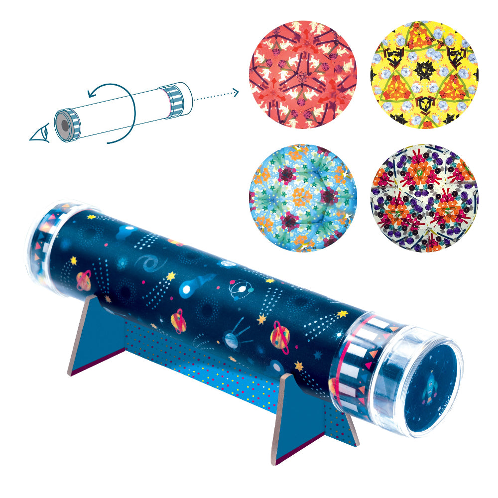Djeco - DIY Kaleidoscope - Space Immersion - Binky