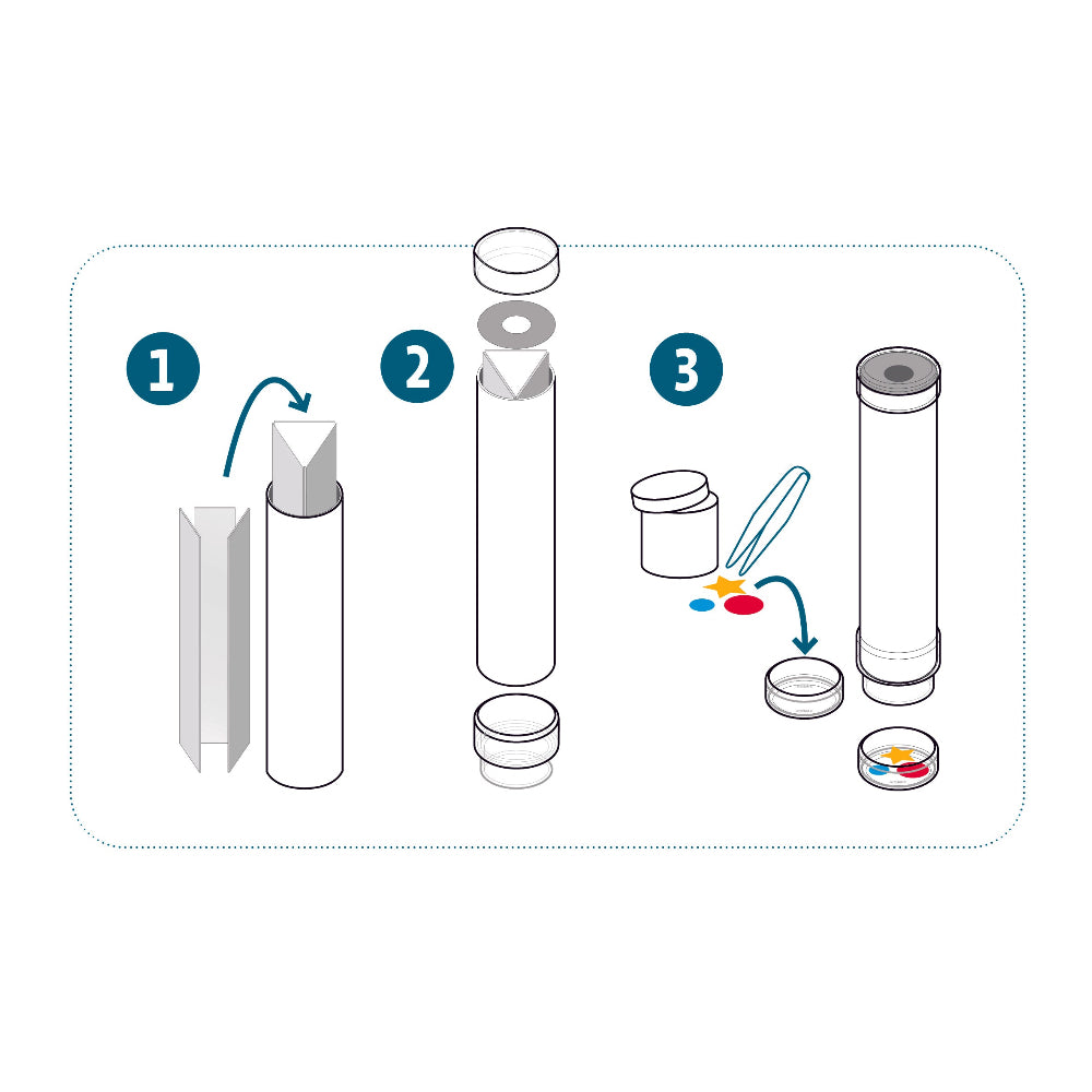 Djeco - DIY Kaleidoscope - Space Immersion - Binky