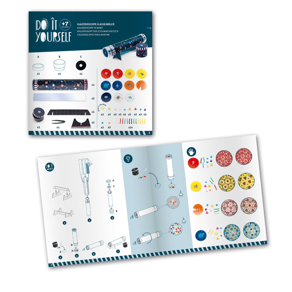 Djeco - DIY Kaleidoscope - Space Immersion - Binky