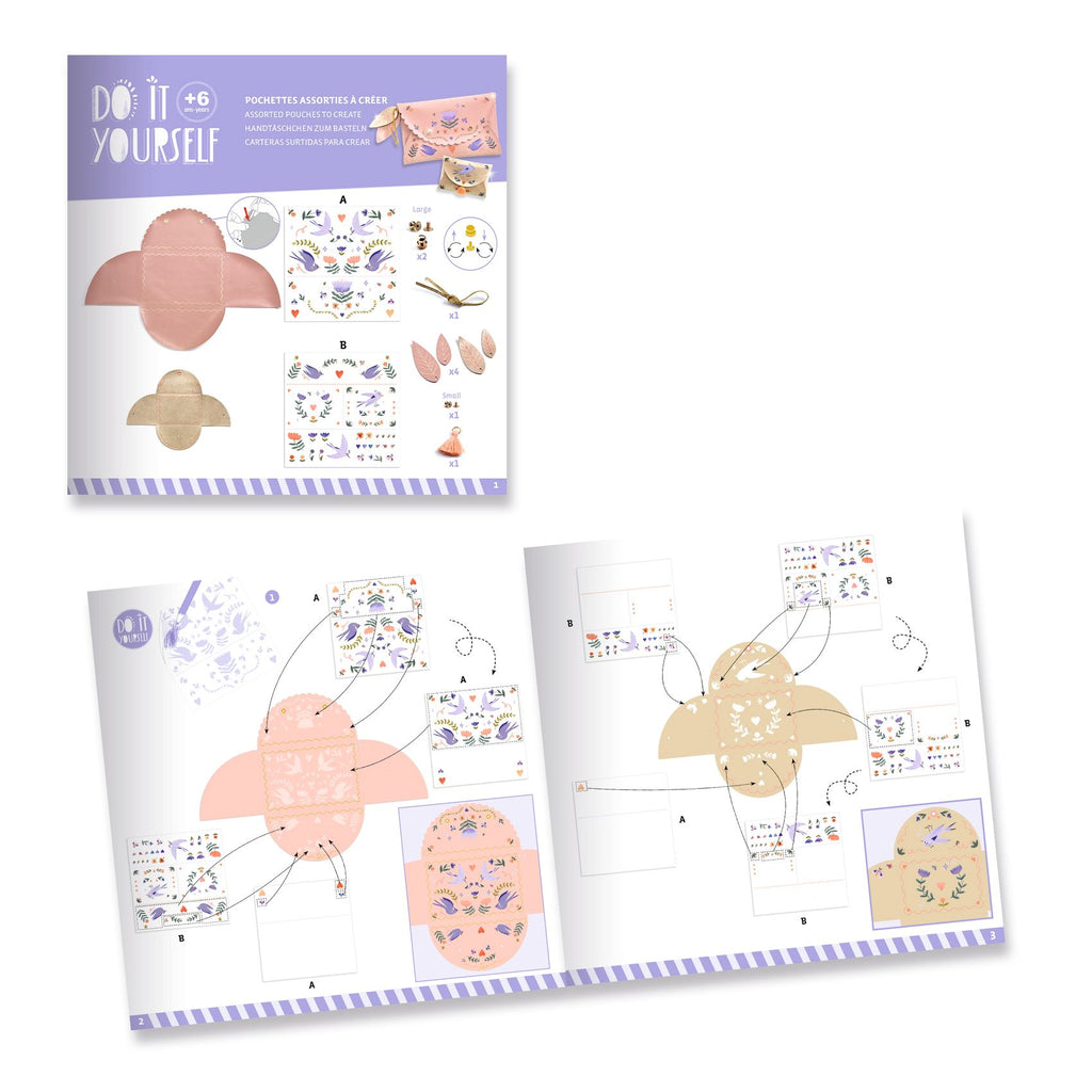 Djeco - DIY sweet fashionista purse - Binky