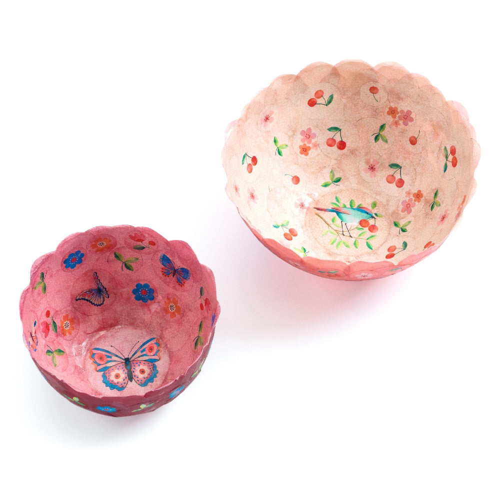 Djeco - DIY Papier Mâché Bowls - Binky