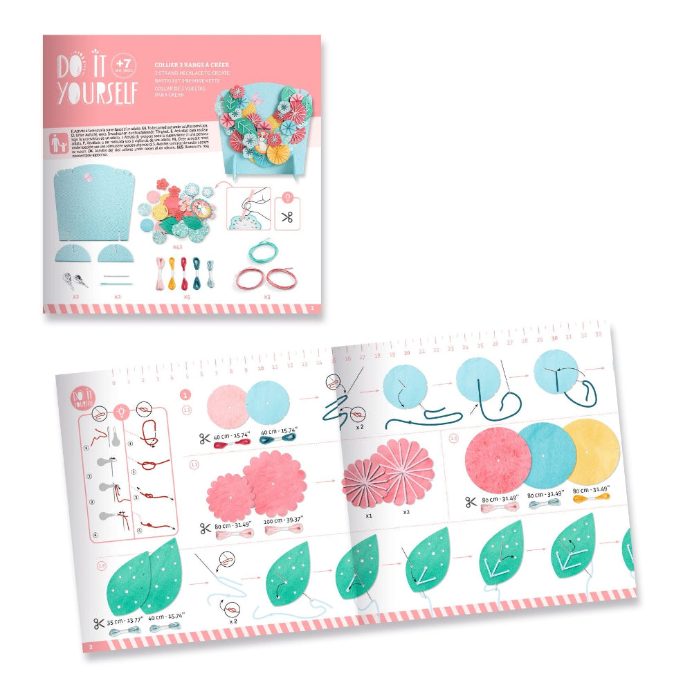 Djeco - DIY Floral Necklace - Binky